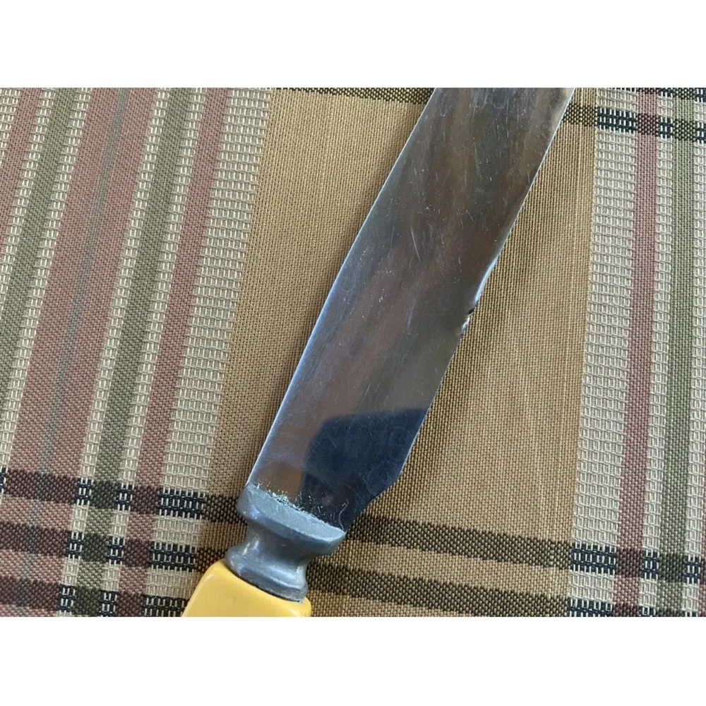 Vintage Sta-Brite Stainless Steel Carving Set